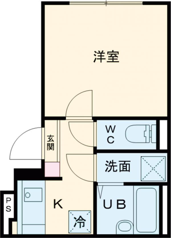 Hi-Five阿佐ヶ谷の間取り