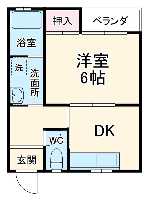 Rockyの間取り