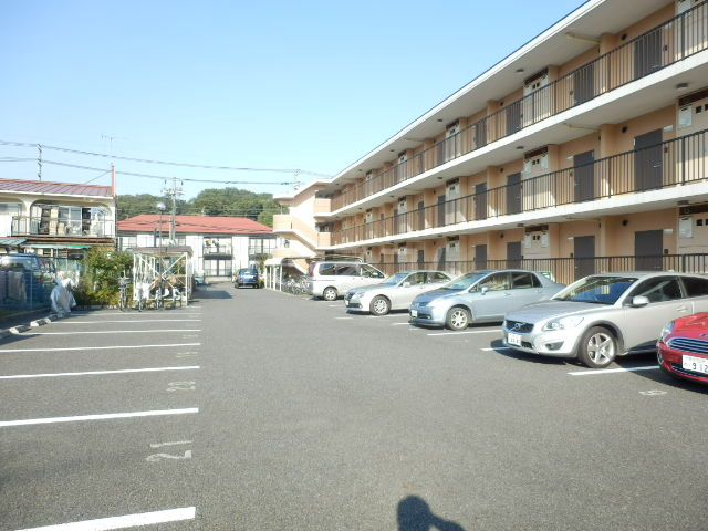 4/12 駐車場