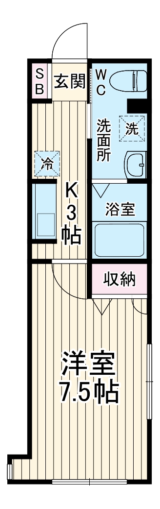 サクシードの間取り