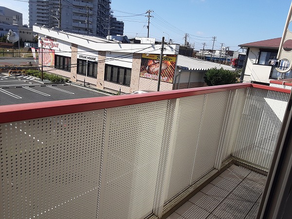 12/26 バルコニー