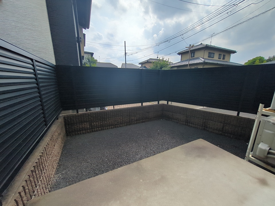 12/25 バルコニー