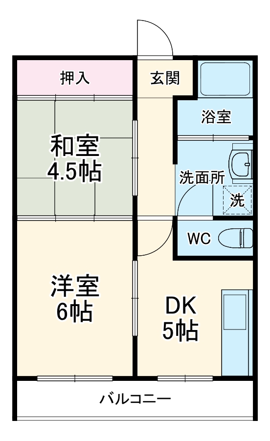 WING湯河原の間取り