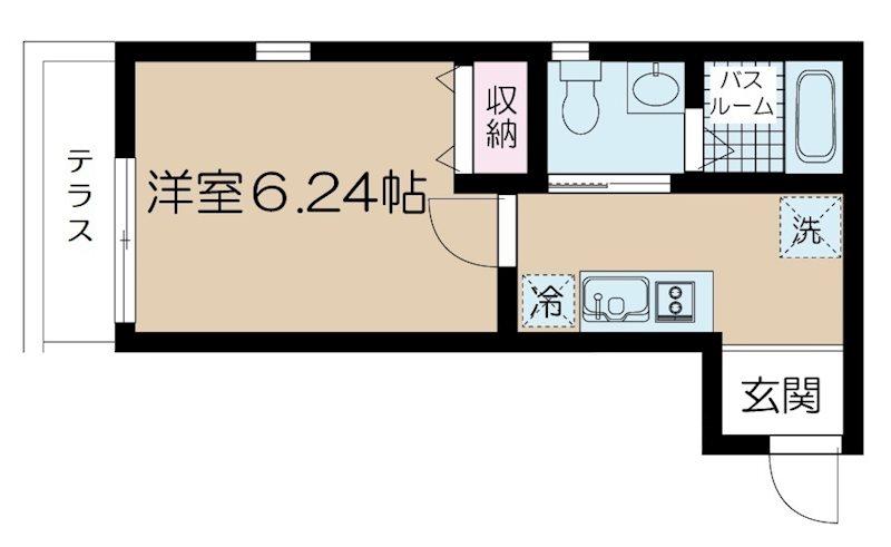 NSGATE谷在家の間取り