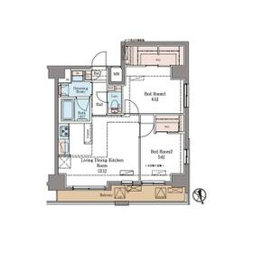 ラグゼナ北千住の間取り