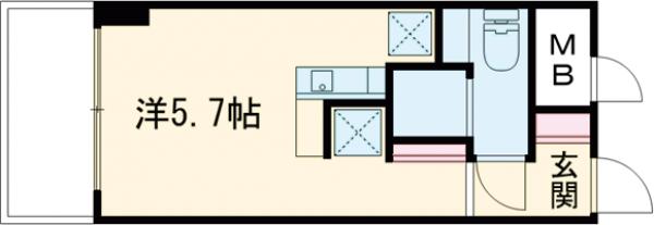 ライオンズマンション中野東の間取り