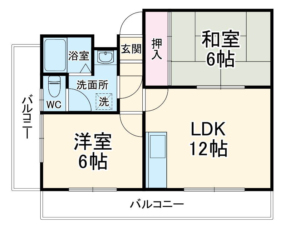 フォート・イエローストーンの間取り