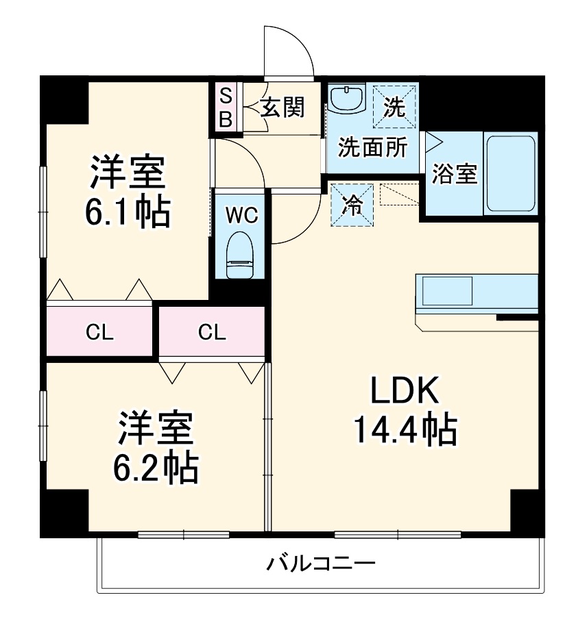 axis meiseiの間取り