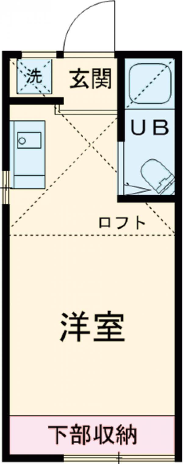 レジデンス中和泉A号棟の間取り