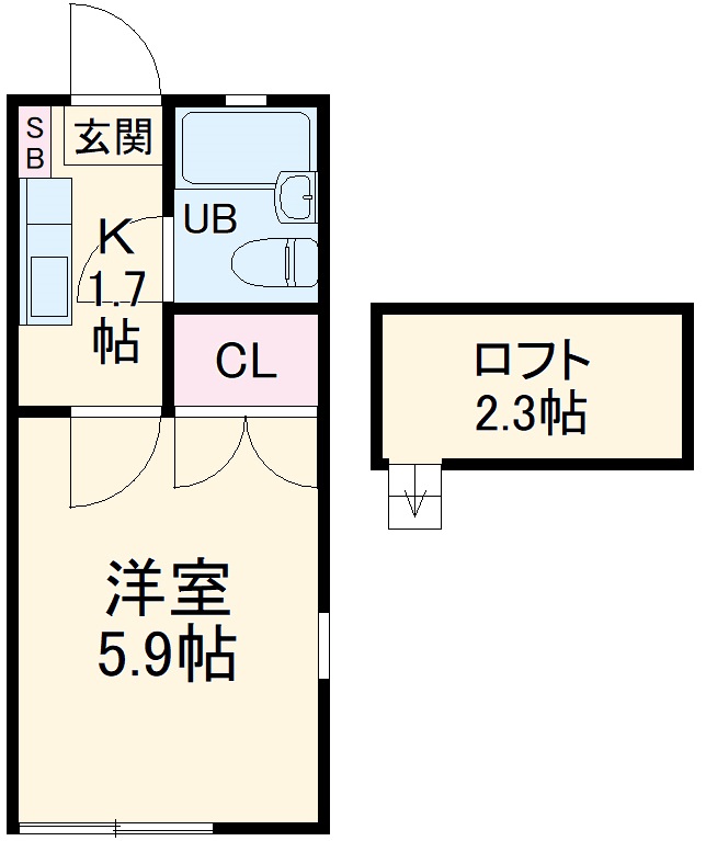 SERENA佐倉の間取り