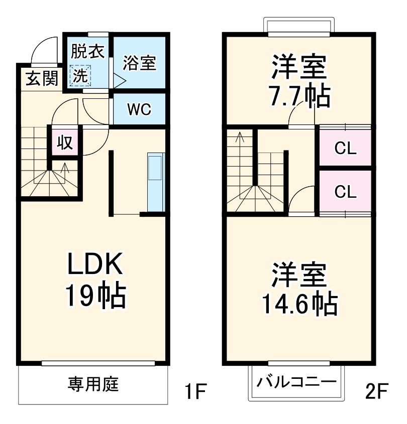 Albireo(30-16)の間取り
