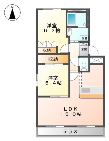 パルジェの間取り