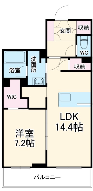 プリエールの間取り