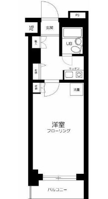 ライオンズマンション大森本町第２・407号室の間取り