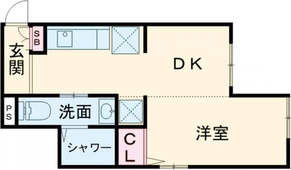 グレース京都二条の間取り