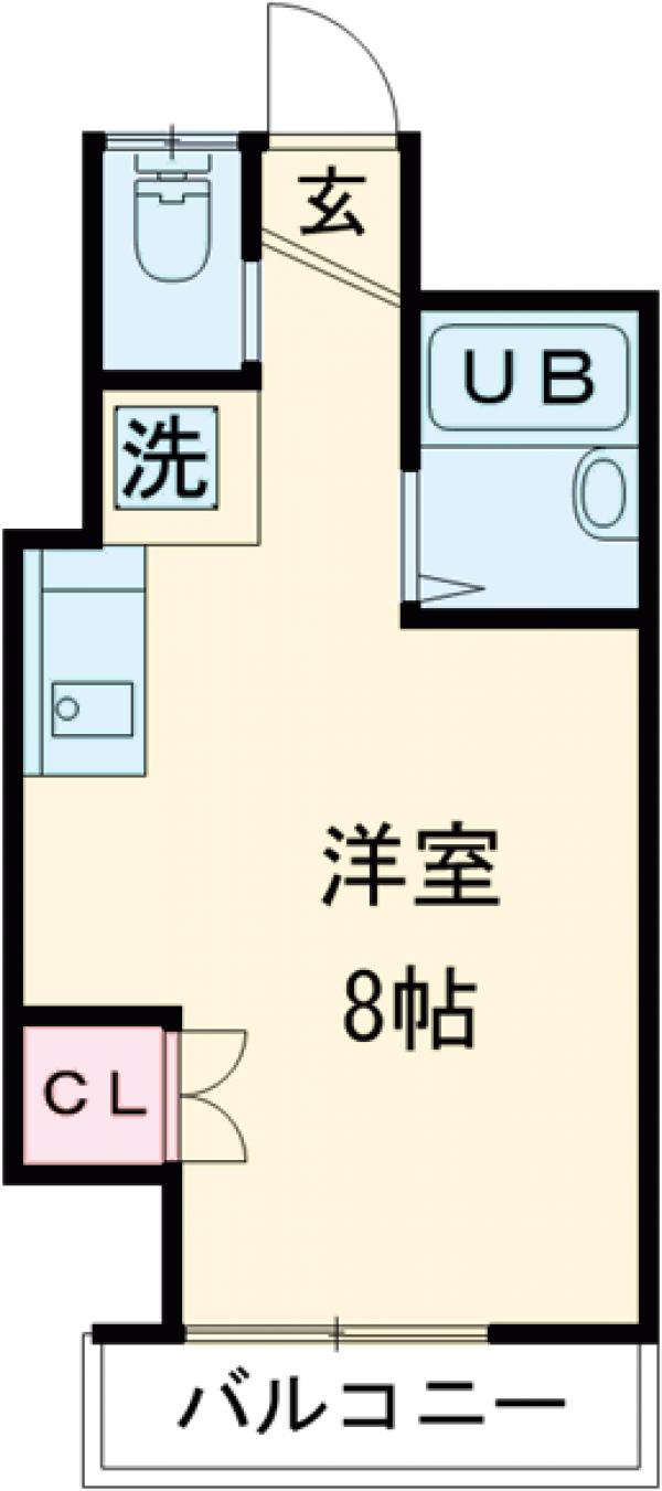 エバグリーン浜田山の間取り