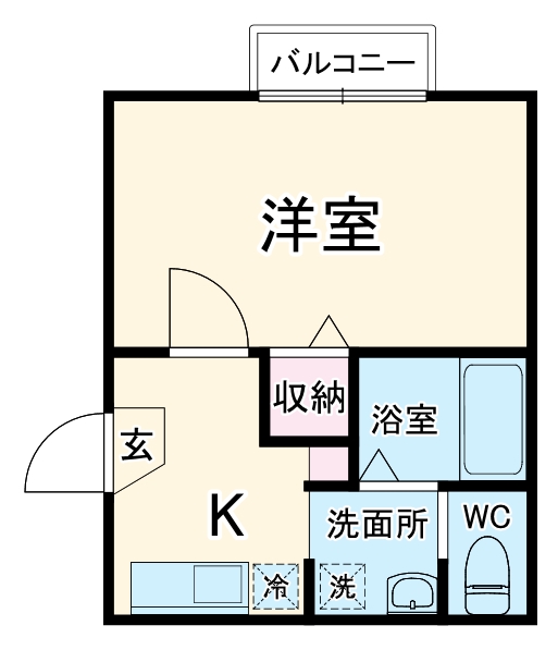 ウィスタリア 春日部の間取り