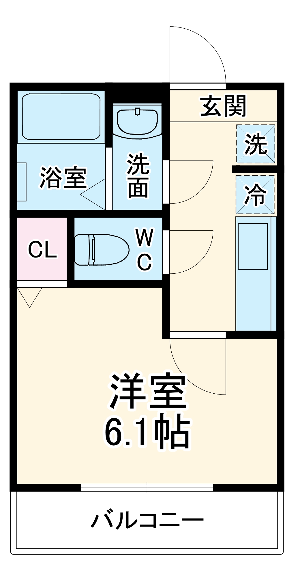 Hx Shinkemigawaの間取り