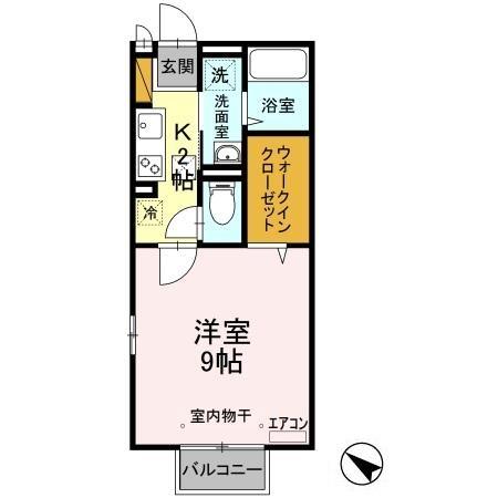 Camellia Ⅱの間取り