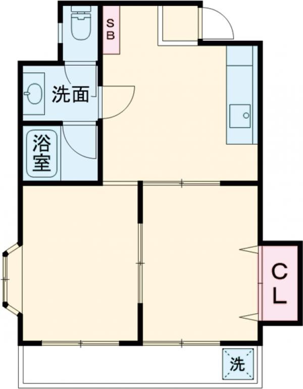 エアリー西日暮里の間取り