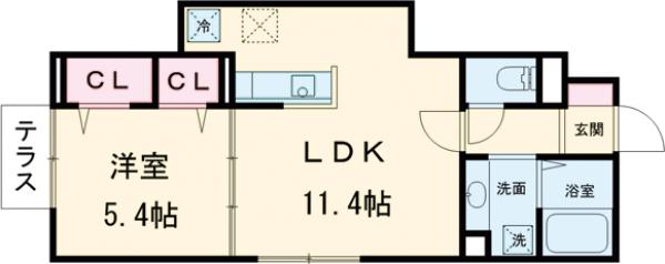 ルリアン給田の間取り