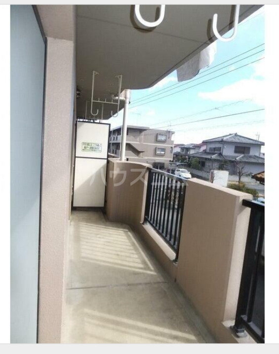 12/24 バルコニー