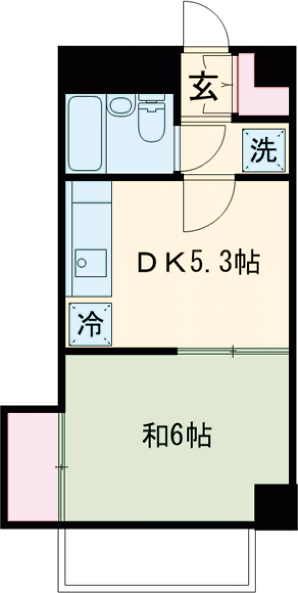 セダーバックの間取り