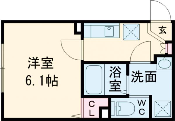 東金町モコプルの間取り