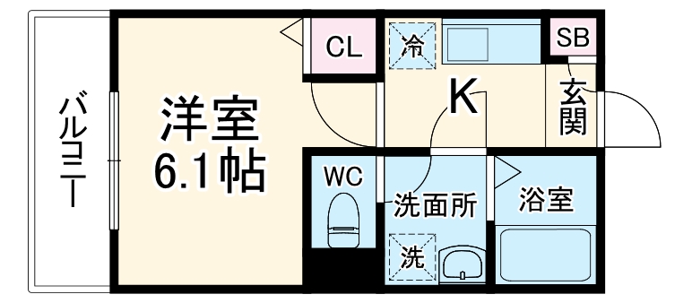 ジーメゾン綾瀬の間取り
