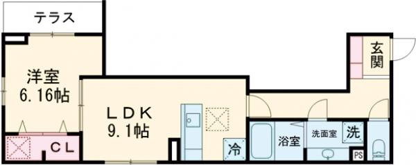 ルリアン船橋の間取り