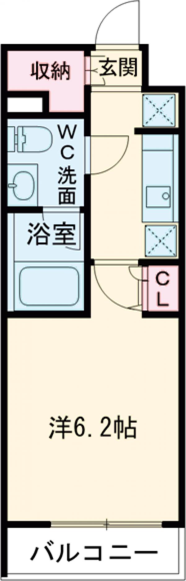 ALTERNAお花茶屋の間取り