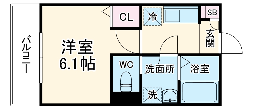ジーメゾン綾瀬の間取り