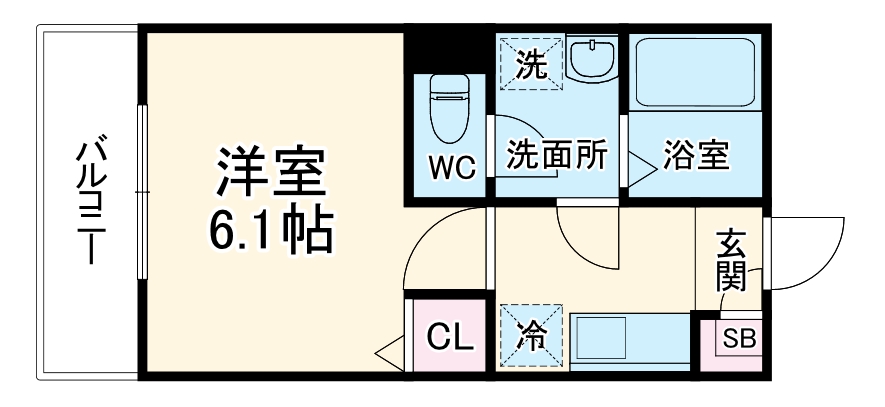 ジーメゾン綾瀬の間取り