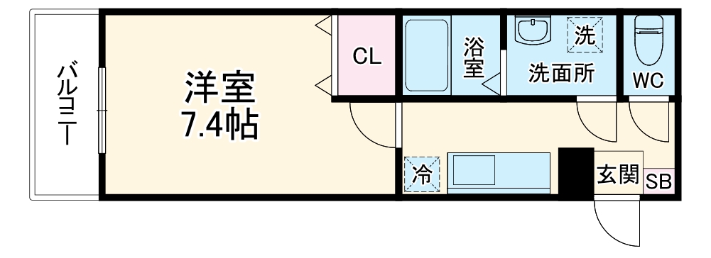 ジーメゾン綾瀬の間取り