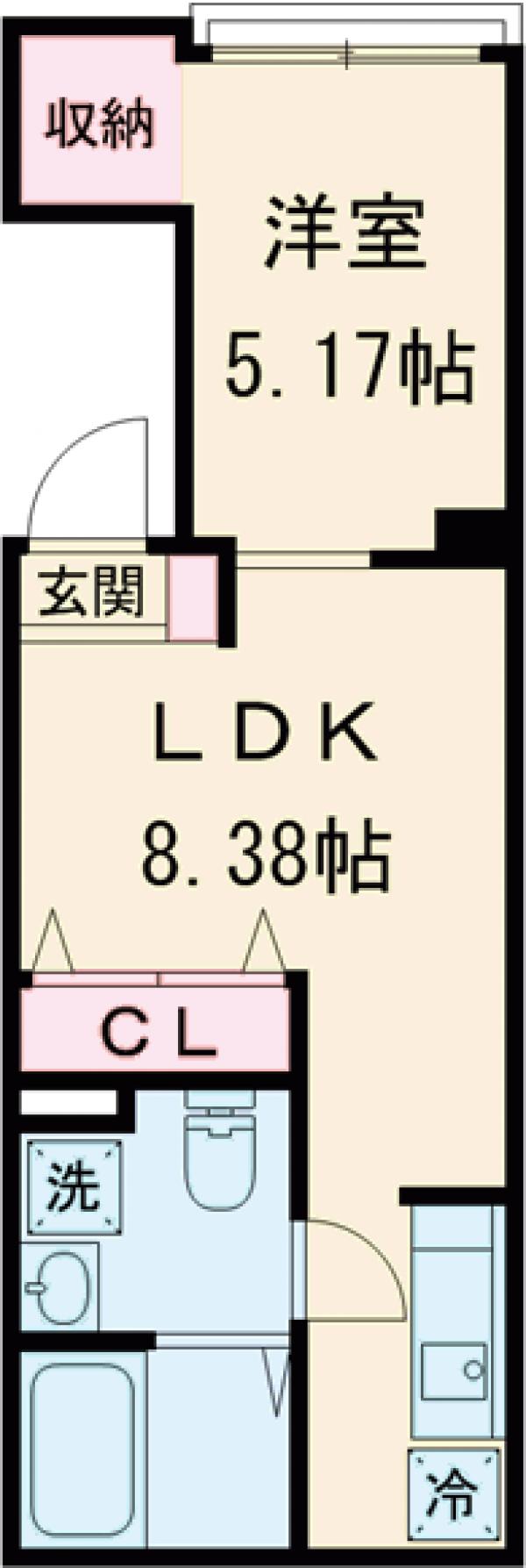 DK池袋の間取り