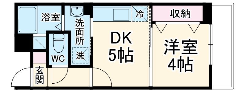 コンフォートフロンティアの間取り
