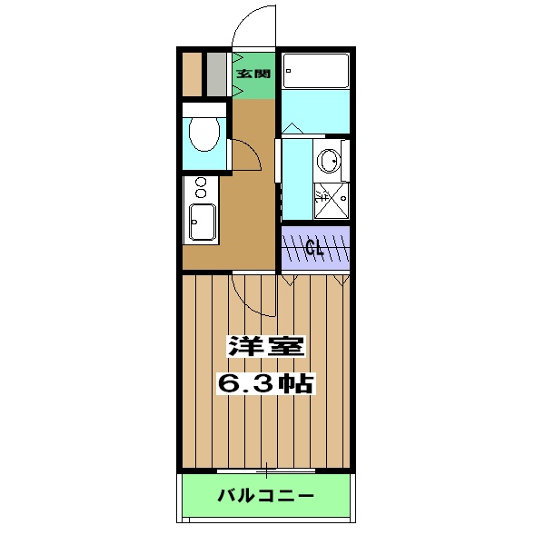 フォルジェ嵐山の間取り