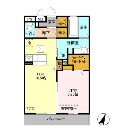 ディアレイクの間取り