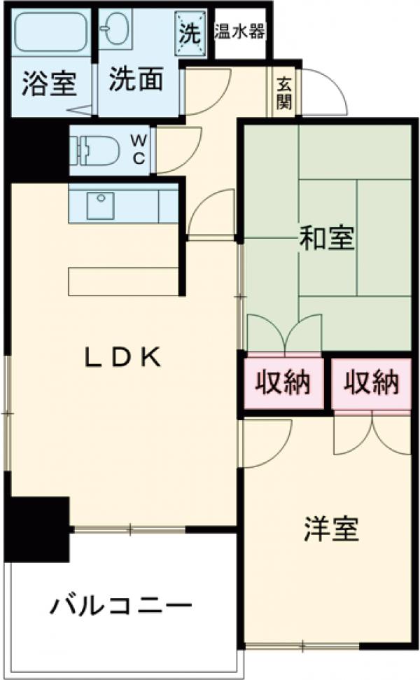 ウエキハイツの間取り