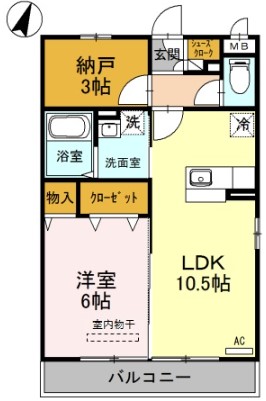 カンパーニュの間取り