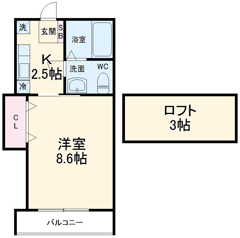 モノリスの間取り