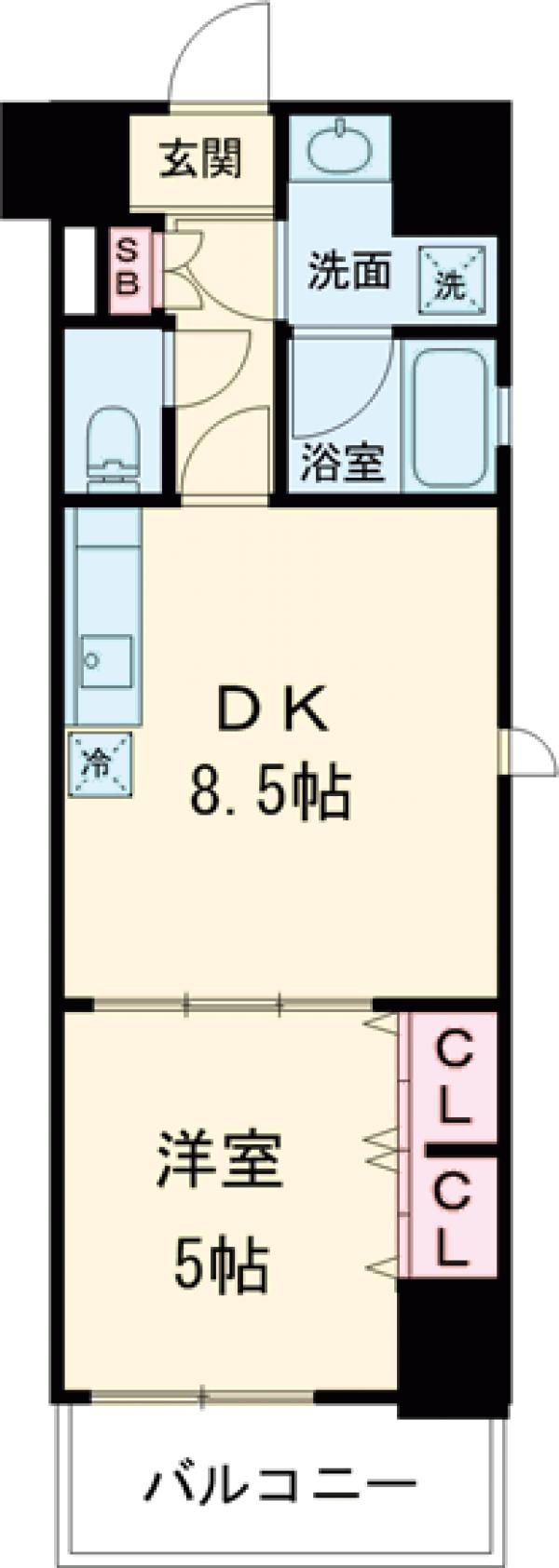 グランカーサ両国ヴェルデの間取り