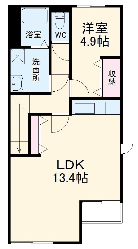 エクセルコート上草柳の間取り