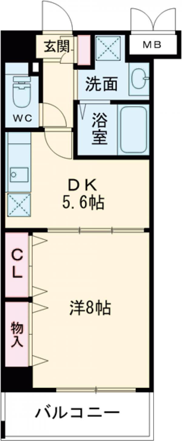 アンブローズ仙川の間取り