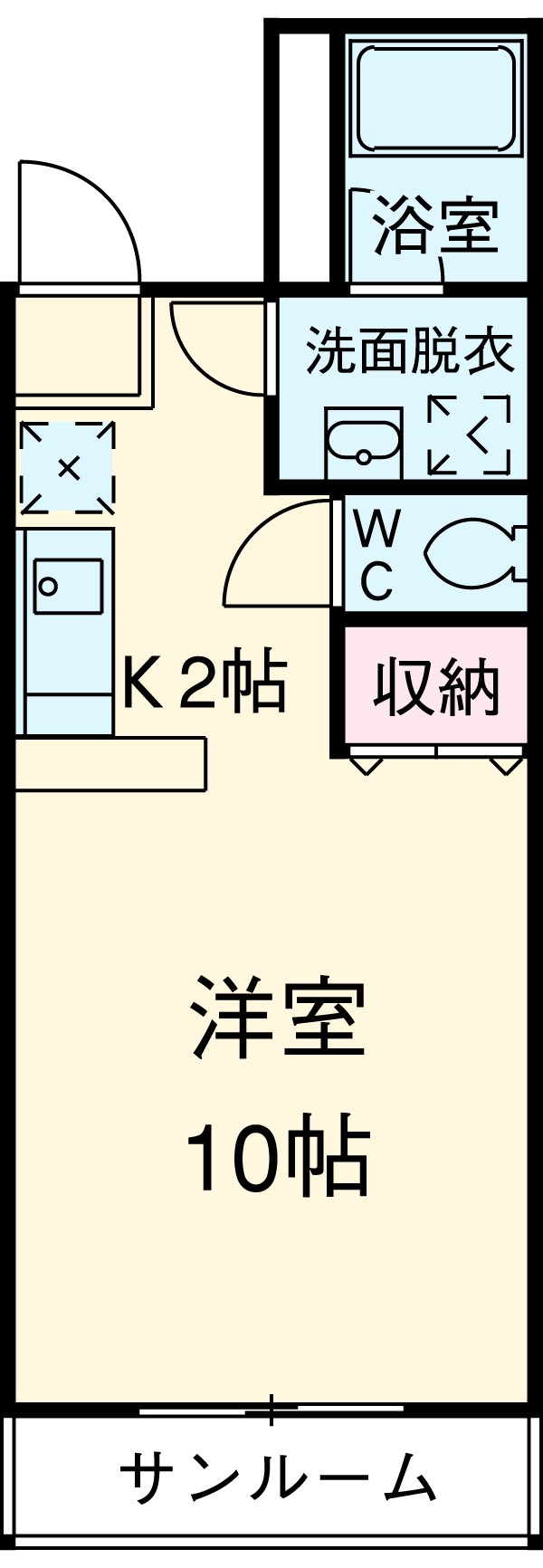 オールドゥパレの間取り