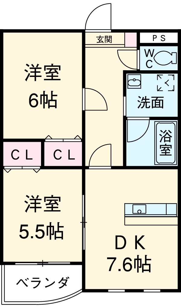 パピーガーデンの間取り