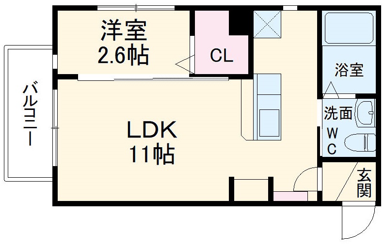 グランニール南流山Ⅱの間取り