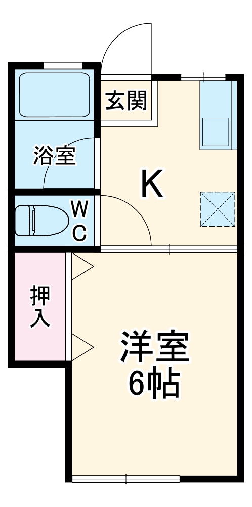 ハイツハーモニーの間取り