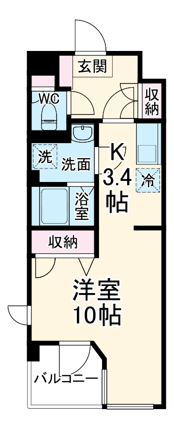 SKコートⅠの間取り