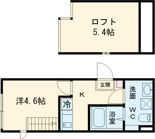 ハーモニーテラス東小岩Ⅲの間取り